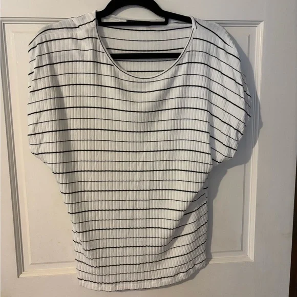 Luke new, black/white stripe tunic top, size medium bought from boutique store - Picture 1 of 7